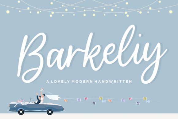 Barkeliy: A Handwritten Font for Clear Campaigns