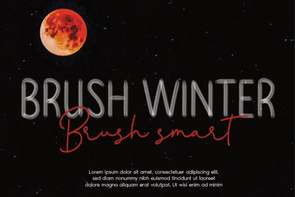 Brush Winter Font Review for Brand Designers
