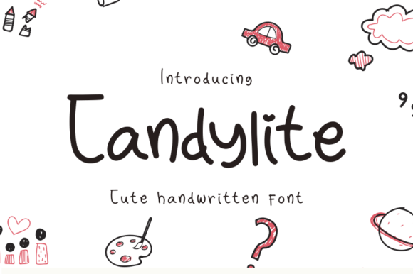 Candylite: A Handwritten Typeface for Editorial Charm