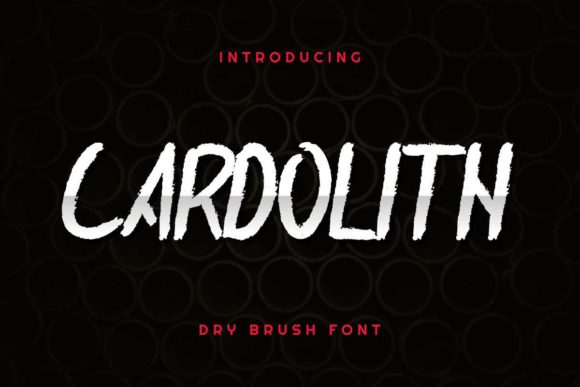 Cardolith: The Handwritten Font for Crafters