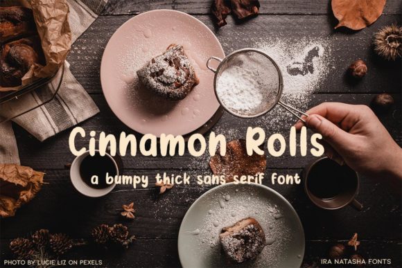 Cinnamon Rolls: A Sweet Handwritten Font for Crafters