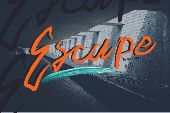Escape Typeface Review: A Friendly Handwritten Font for Branding