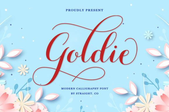Goldie: A Handwritten Font That Elevates Small Business Branding