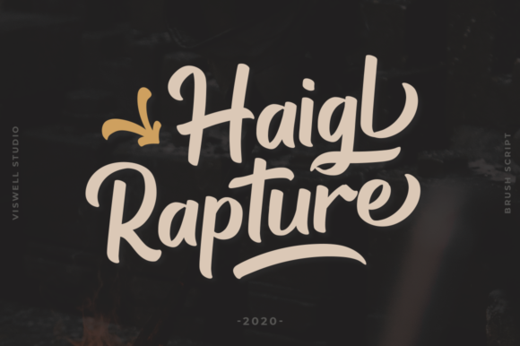 Haigl Rapture: The Script Font That Elevates Brand Identity