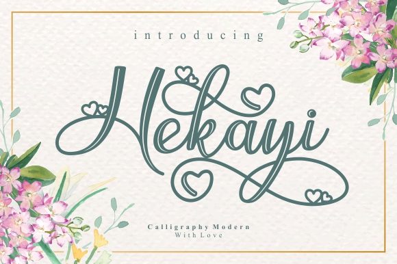 Hekayi: A Handwritten Typeface for Digital Branding