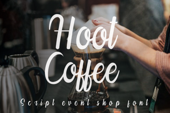 Hoot Coffee: A Handwritten Font for Editorial Warmth