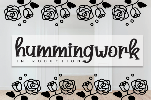 Hummingwork: A Handwritten Font for Brand Identity