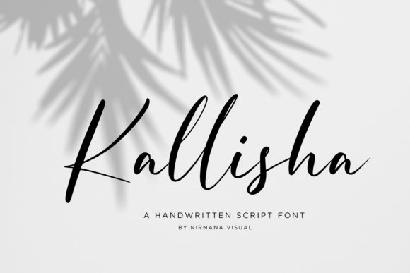 Kallisha Font: Elegant Script for Branding