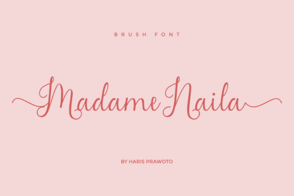 Madame Naila: A Premium Script Font for Campaigns