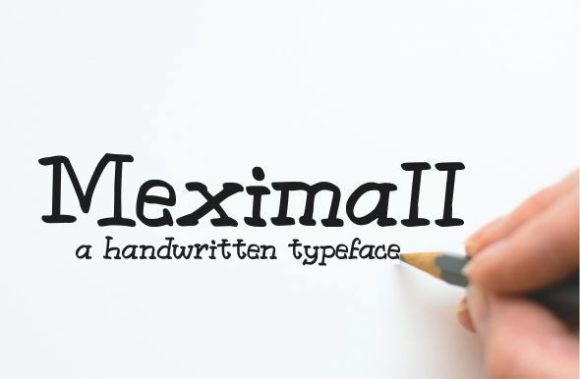 Meximall: The Handwritten Font That Elevates Brand Identity
