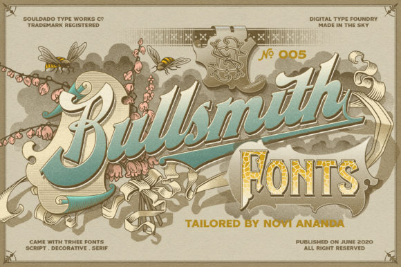 NS Bullsmith: A Display Font With Editorial Charm