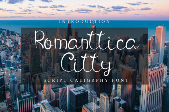 Romanttica Citty: A Script Font for Branding