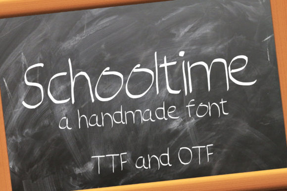 Schooltime Font: A Playful Typeface for Youthful Campaigns