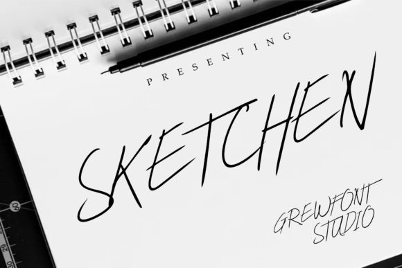 Sketchen: A Relaxed Handwritten Font for Editorial Design
