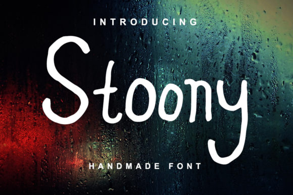 Stoony: A Handwritten Font for Digital Branding
