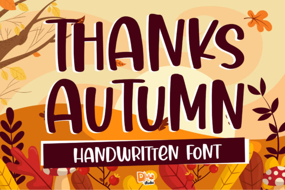 Thanks Autumn: A Handwritten Font for Editorial Charm